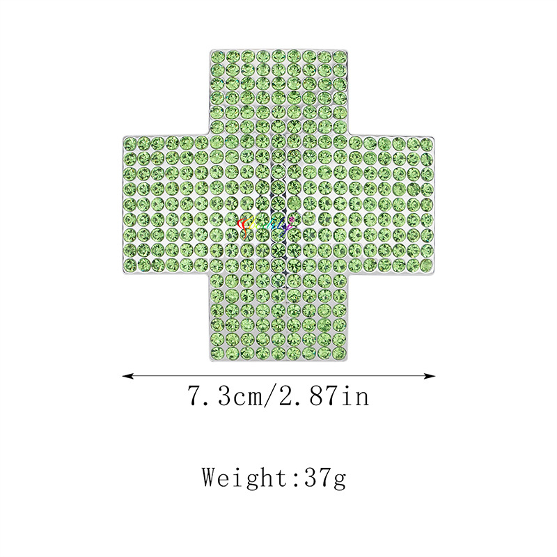 Geometrinis nipelių pleistras su kristalais, krūtinės papuošalas su elektroplavimu, lydinio įdėjus ir kūno grandinė