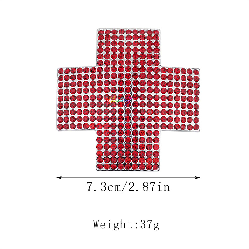 Geometrinis nipelių pleistras su kristalais, krūtinės papuošalas su elektroplavimu, lydinio įdėjus ir kūno grandinė