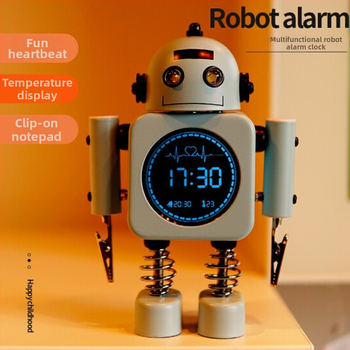 Laud LED äratuskell - termomeeter, 24-tunnine ekraan, Smart Scene režiim, akudega toide