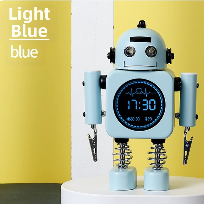 Laud LED äratuskell - termomeeter, 24-tunnine ekraan, Smart Scene režiim, akudega toide