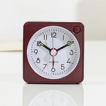 Analoog äratuskell Snooze funktsiooniga, taustvalgustus ja vaikne liikumine kvartsiga – töötab patareiga, Eshida liikumine