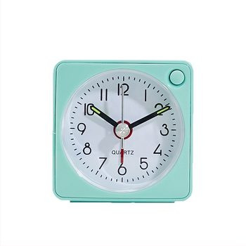 Analoog äratuskell Snooze funktsiooniga, taustvalgustus ja vaikne liikumine kvartsiga – töötab patareiga, Eshida liikumine