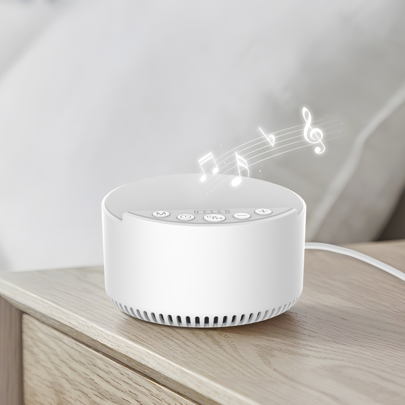 Bluetooth колонка за сън с таймер и музика, 15W безжично бързо зареждане, вградена батерия