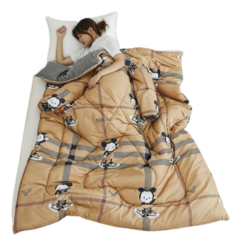 Cuvertură cu mâneci și pernă, căptușeală pluș pentru vârstnici — pătură purtabilă de iarnă pentru utilizatorii de scaun cu rotile; greutate maximă 0,5 kg; material din bumbac 100%; țesătură: brushed, țesătură simplă; umplutură 90–100% fibră chimică