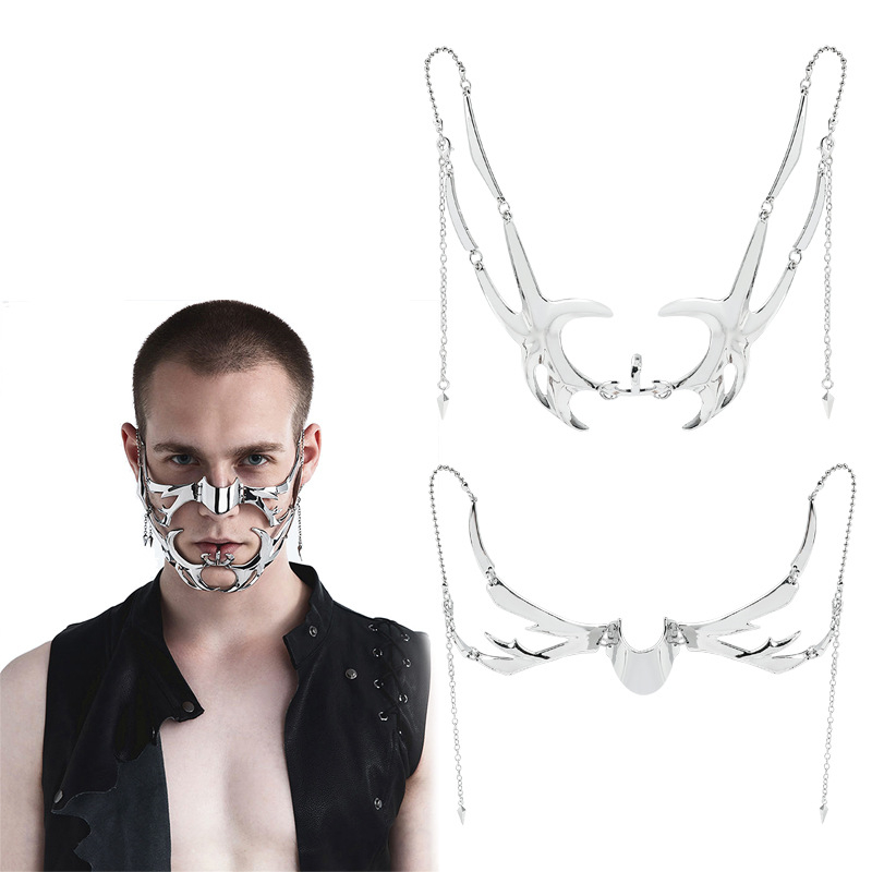 Unisex ogrlica od legure s geometrijskim privjeskom, O-lanac, težina 100 g
