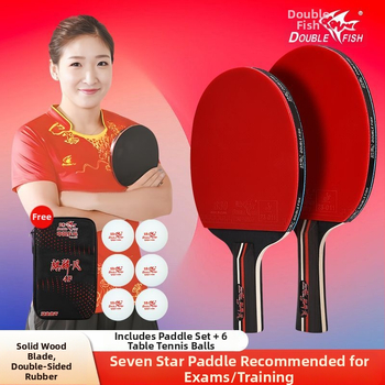 Ракетка за тенис на маса - Yao qing, карбонова рамка, гума с положително лепило, директен удар