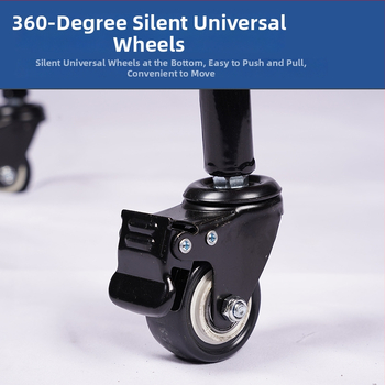 Mobilni košarkaški trenažni stalak s velikim kapacitetom i uklonjivim držačem lopti za trening trojki