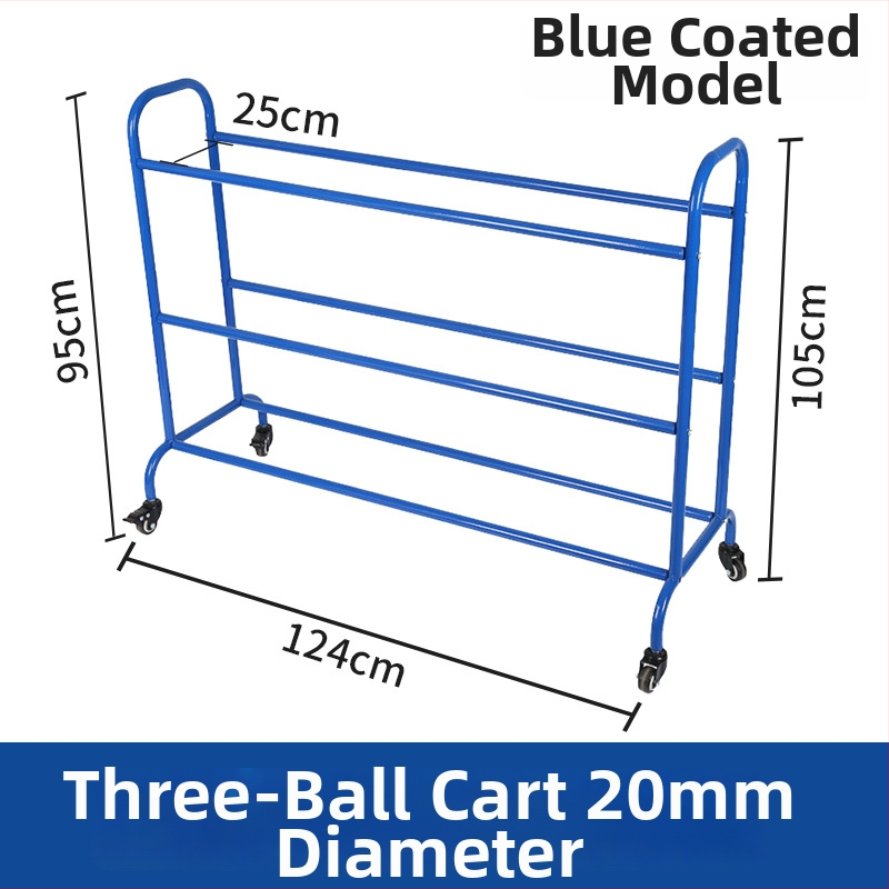 Mobilni košarkaški trenažni stalak s velikim kapacitetom i uklonjivim držačem lopti za trening trojki