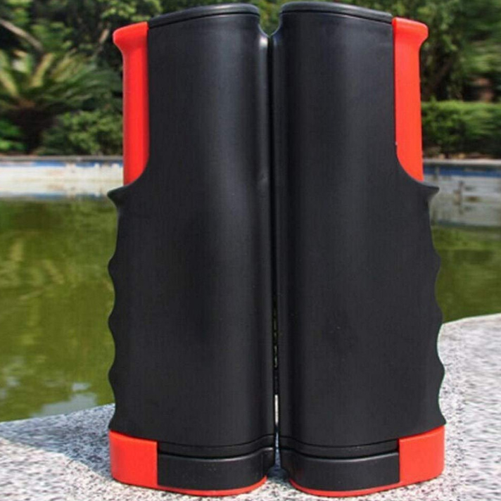 Ramă de plasă pentru tenis de masă – extensibilă, portabilă, design întărit; ABS resin; greutate 0,3 kg; ramă de plasă și suport pentru tenis de masă