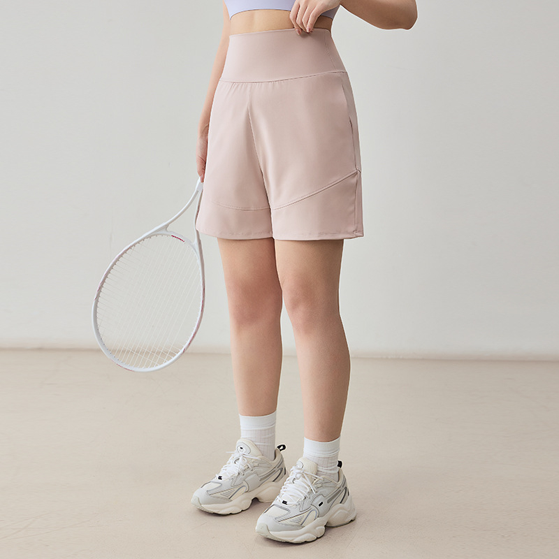 Dišne sportske šortseve, 75% najlon, 25% spandex, srednja duljina, ležernog kroja