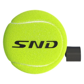 Teniska lopta za trening, izdržljiva guma, visoka elastičnost, bez logotipa, bez prilagođavanja, pogodna za tenis i badminton