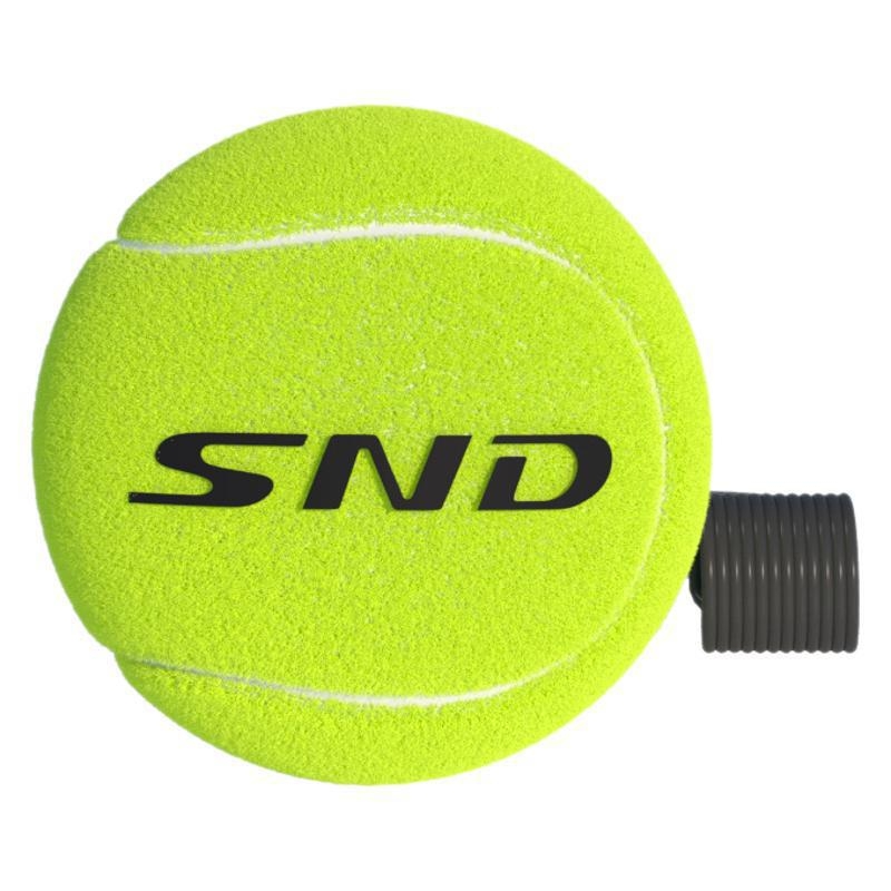 Teniska lopta za trening, izdržljiva guma, visoka elastičnost, bez logotipa, bez prilagođavanja, pogodna za tenis i badminton