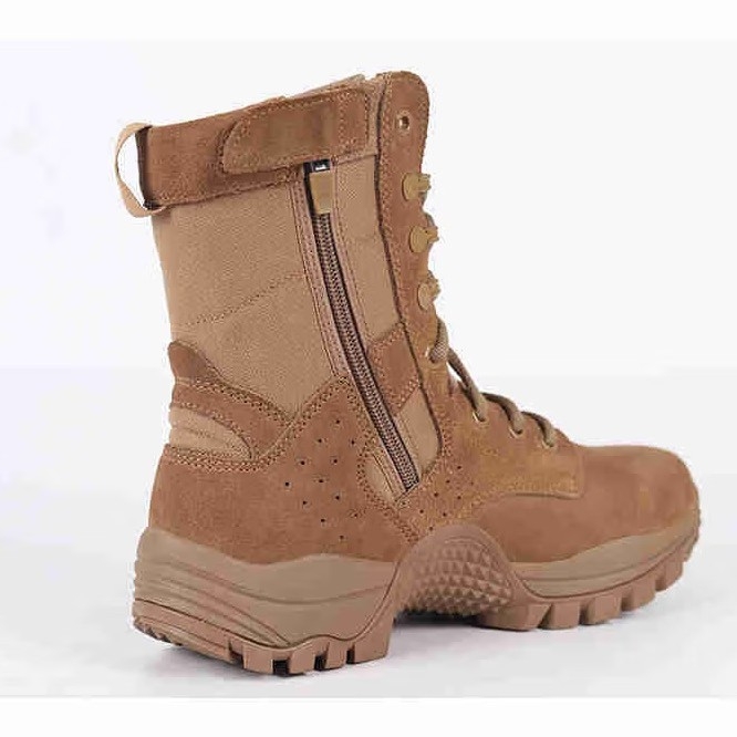 Jihua Universālas taktiskās botas pārgājieniem un telšanai – ūdensnecaurlaidīgs audums, augšējā daļa no govs ādas, apaļš purns