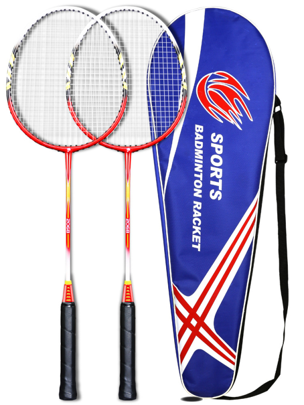 Duhao badminton raketa, okvir od željezne legure, težina 95–100 g, drška G-5, set za trening