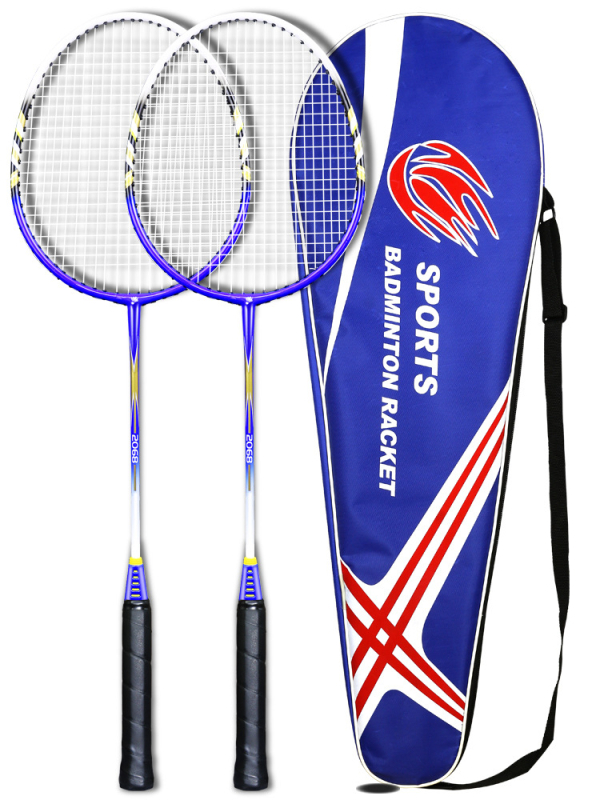 Duhao badminton raketa, okvir od željezne legure, težina 95–100 g, drška G-5, set za trening