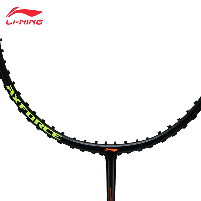Li-Ning Thunder 9 karbonska reketa za badminton za amatere-mlade, 95–100 g, ravna glava, ljeto 2024