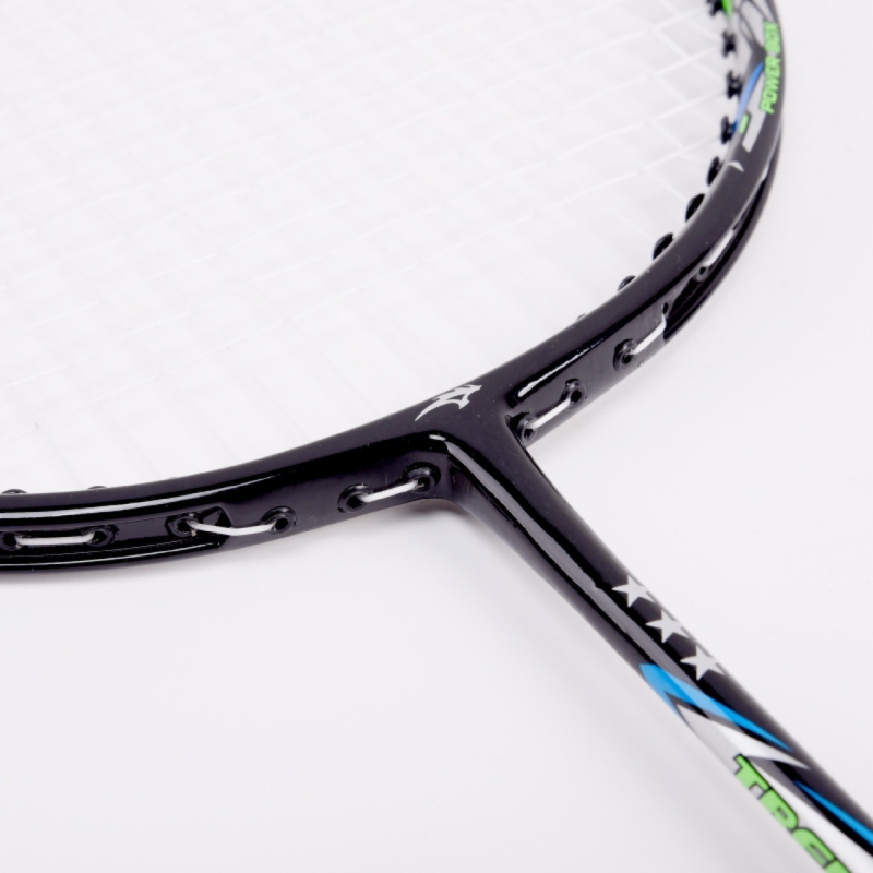 Ρακέτα μπιτμίντον με πλαίσιο από κράμα αλουμινίου, βάρος 95–100 g, λαβή G5, ίσιος άξονας