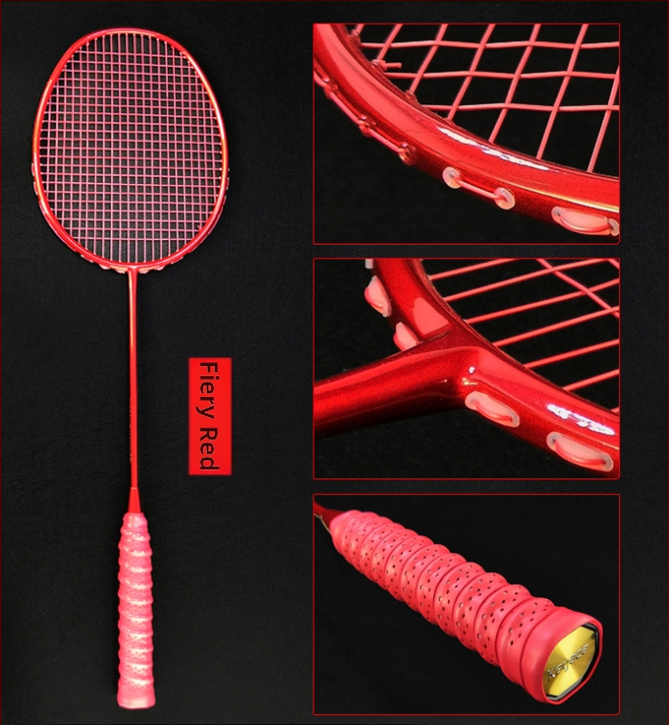 Rachetă de badminton cu cadru din fibră de carbon, greutate 75–79 g, prindere G5, tip lovitură dreaptă, rigiditate tijă moderată (Cadru din fibră de carbon; Greutate 75–79 g; Prindere: G5; Tip: lovitură dreaptă;Rigiditate tijă: moderată)