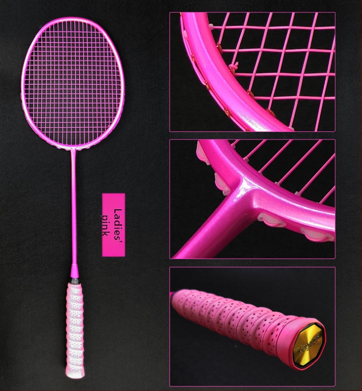 Rachetă de badminton cu cadru din fibră de carbon, greutate 75–79 g, prindere G5, tip lovitură dreaptă, rigiditate tijă moderată (Cadru din fibră de carbon; Greutate 75–79 g; Prindere: G5; Tip: lovitură dreaptă;Rigiditate tijă: moderată)