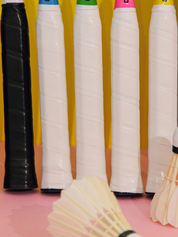 Rachetă de badminton din aliaj de fier, ultra-ușoară 95–100 g, mâner G4, rachetă dreaptă, set dual (2 rachete)