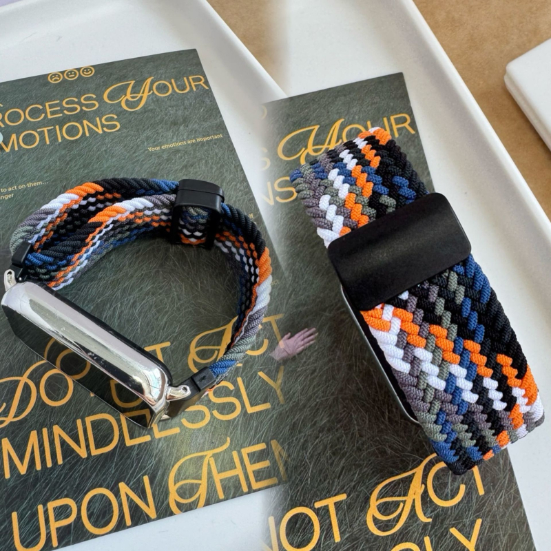 Apple Watch серия S плетен каиш за часовник (Материал на каиша: пластмаса; Размери на интерфейса: персонализирани; Стил: модерен; Вид закопчалка: друг)