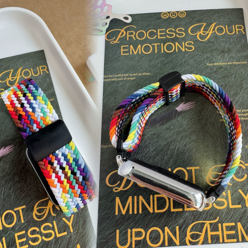 Apple Watch серия S плетен каиш за часовник (Материал на каиша: пластмаса; Размери на интерфейса: персонализирани; Стил: модерен; Вид закопчалка: друг)