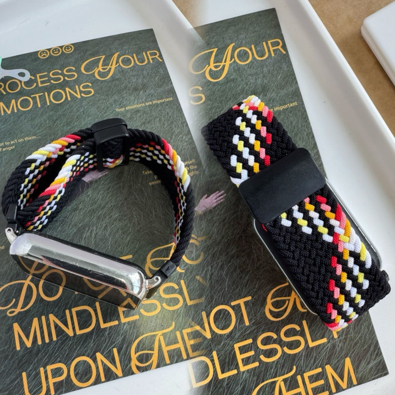 Apple Watch серия S плетен каиш за часовник (Материал на каиша: пластмаса; Размери на интерфейса: персонализирани; Стил: модерен; Вид закопчалка: друг)