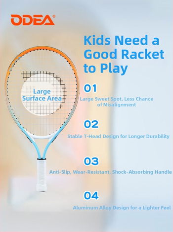 Детска тенис ракета за начинаещи — за ученици и деца, тренировъчна ракета