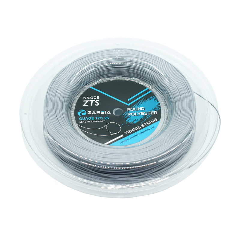 Tenisa raketes strūna – poliesters, apaļš monofilaments, ZARSIA