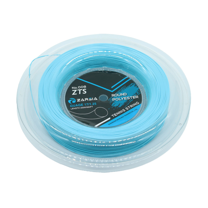 Tenisa raketes strūna – poliesters, apaļš monofilaments, ZARSIA