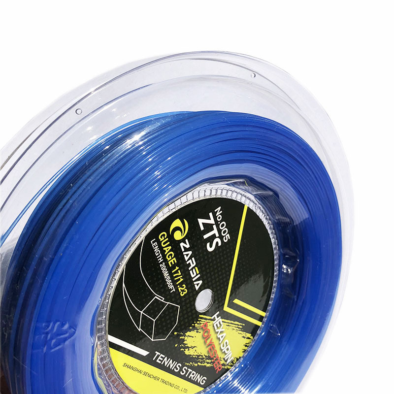 ZARSIA Sešstūrainās Tenisa Raketes Šņor Hexa Spin Poliesteris Ciets Vads