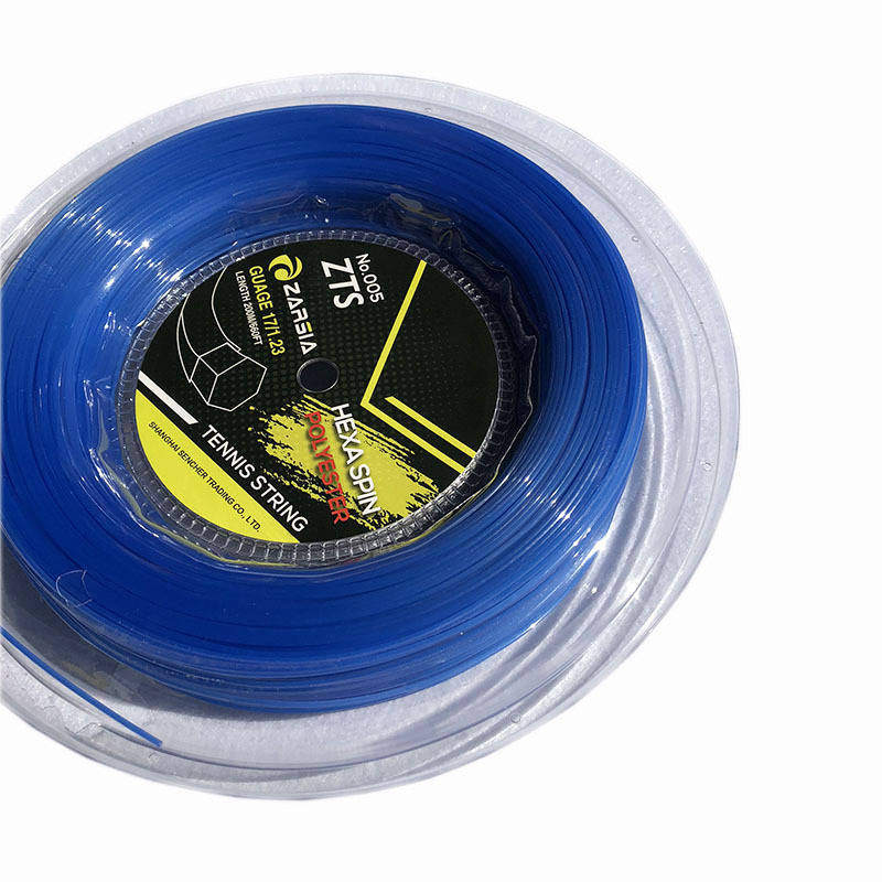 ZARSIA Sešstūrainās Tenisa Raketes Šņor Hexa Spin Poliesteris Ciets Vads
