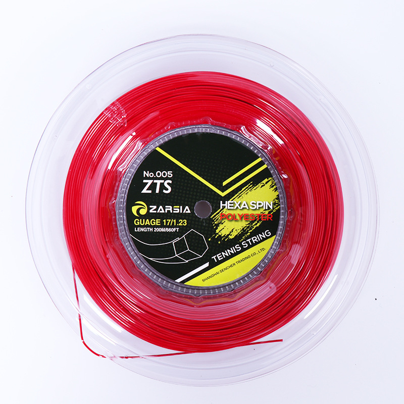 ZARSIA Sešstūrainās Tenisa Raketes Šņor Hexa Spin Poliesteris Ciets Vads