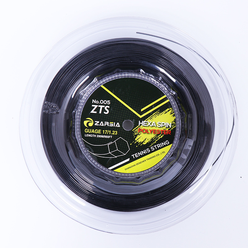ZARSIA Sešstūrainās Tenisa Raketes Šņor Hexa Spin Poliesteris Ciets Vads