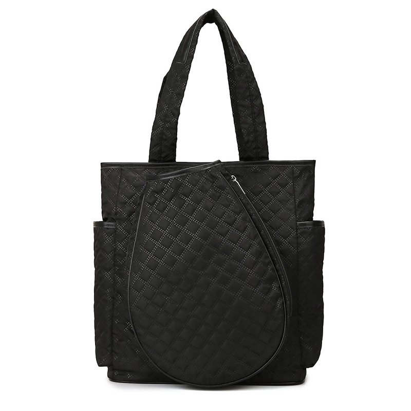 Многофункционална спортна чанта за бадминтон/тенис за пътуване, Oxford плат, издръжлива на износване, разделение за сухо и мокро, унисекс, градски стил