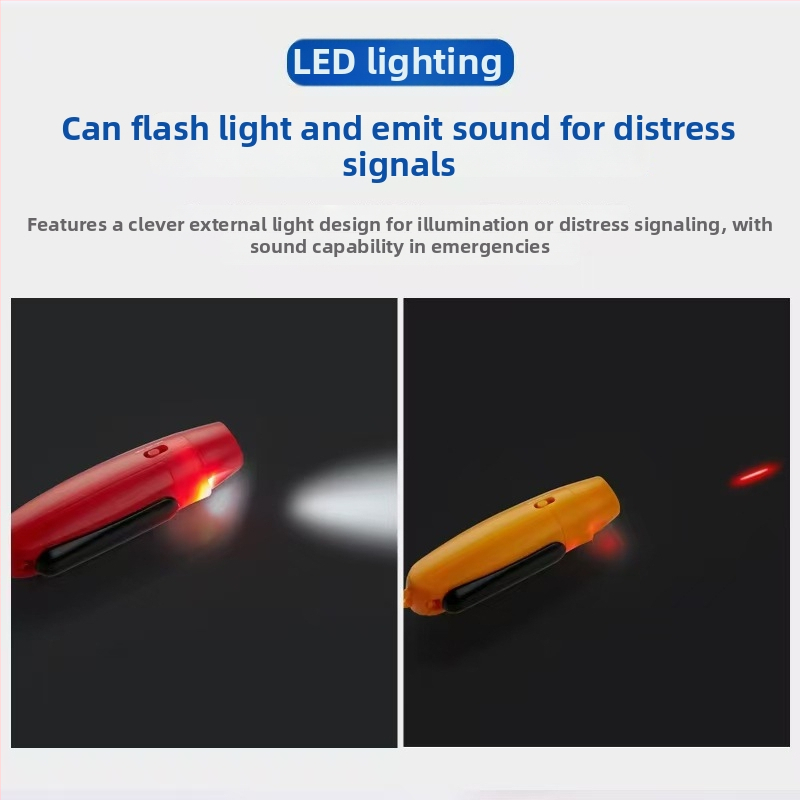 Elektriline vile USB-laetav, kõrge heliga ja valgustusega (ABS, 95 g, Leisure, kohandatav)