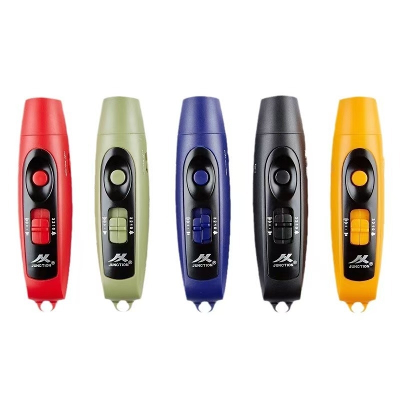 Elektroniskā svilpe USB uzlādei, ar augstu skaņu un gaismām (ABS, 95 g, Leisure, pielāgošana pieejama)