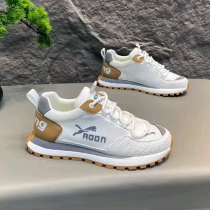 Sneakeri – elpojošs tīkla augšdaļa, unisex, auklas, mīksta zole, sekla atvere, raksts: Color Blocking