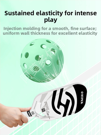 TPES pickleball bumba, 40 caurumi, 25 g, iekšējai un ārējai apmācībai