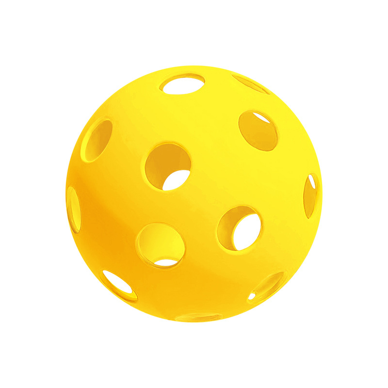 TPES pickleball bumba, 40 caurumi, 25 g, iekšējai un ārējai apmācībai