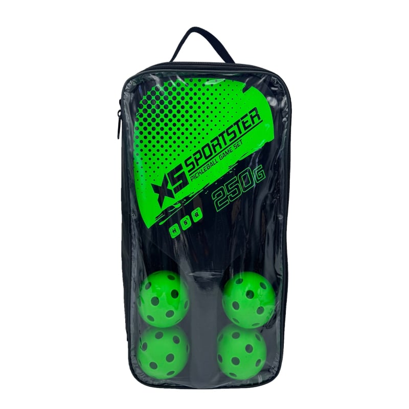 Pickleball raketų rinkinys – Burning Wings, 249 g, aukštos kokybės topo mediena