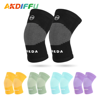 Genunchiere din nylon tricotat – protecție pentru genunchi pentru ridicarea greutăților, îndreptări și genuflexiuni, potrivire universală