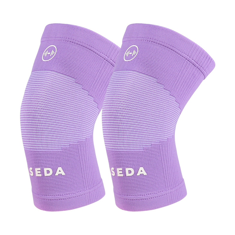 Genunchiere din nylon tricotat – protecție pentru genunchi pentru ridicarea greutăților, îndreptări și genuflexiuni, potrivire universală