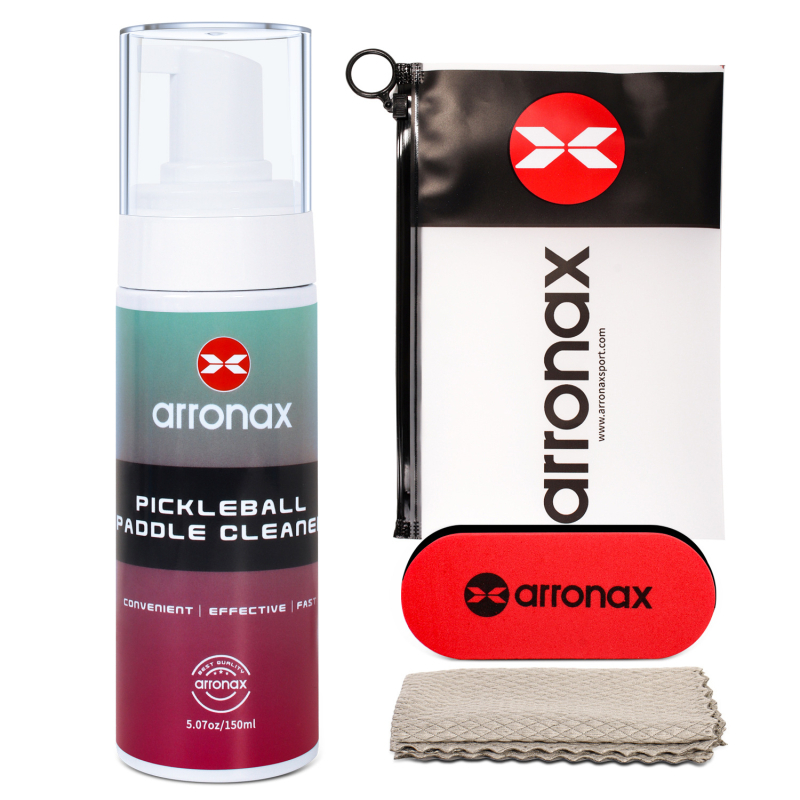 Arronax pickleball raketes tīrīšanas līdzeklis – tīrīšanas šķidrums, svars 150 ml