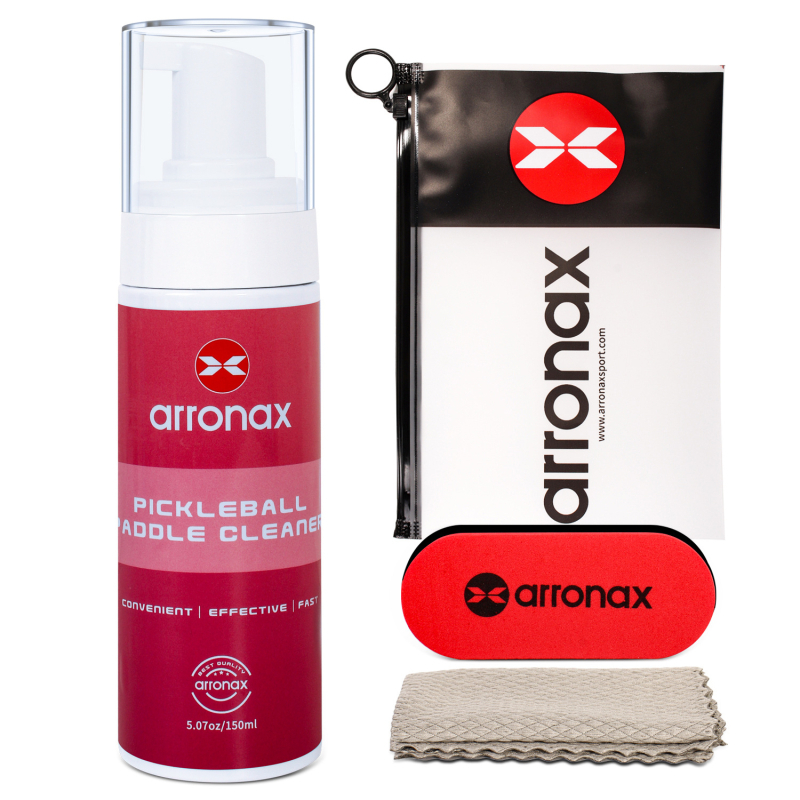 Arronax pickleball raketes tīrīšanas līdzeklis – tīrīšanas šķidrums, svars 150 ml