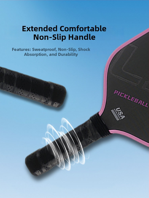 Set palete pickleball - T700 fibră de carbon, 225 g, LEDI