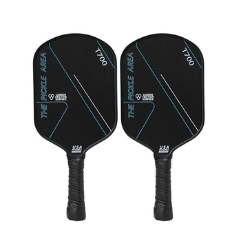 Set pickleball reketa od karbonskih vlakana T700 – mat površina i lice s saćastom strukturom