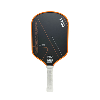 Pickleball raketa T700 z karbónových vlákien, 16 mm hrúbka, polymer honeycomb core, hmotnosť 225 g ±10 g