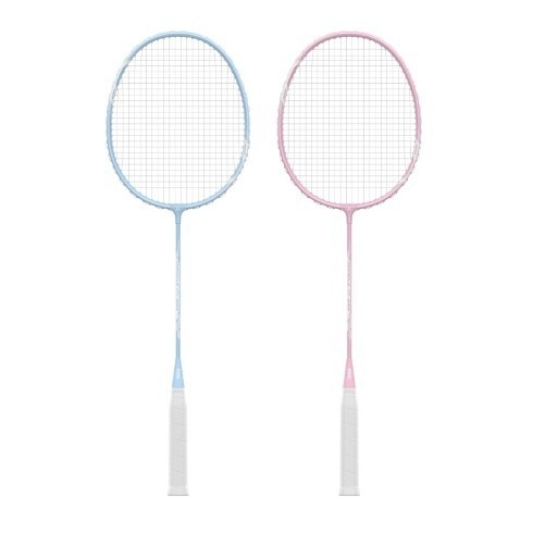 Peak badminton reketa – Okvir od karbonskih vlakana, Najlonske strune, Težina 95–100 g, Duljina drške G5, Napetost žica 20–23 lb