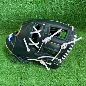 Ādas cieta infield rokas cimds beisbolam un softballam, jauniešiem un pieaugušajiem, iespēja logotipa drukāšanai